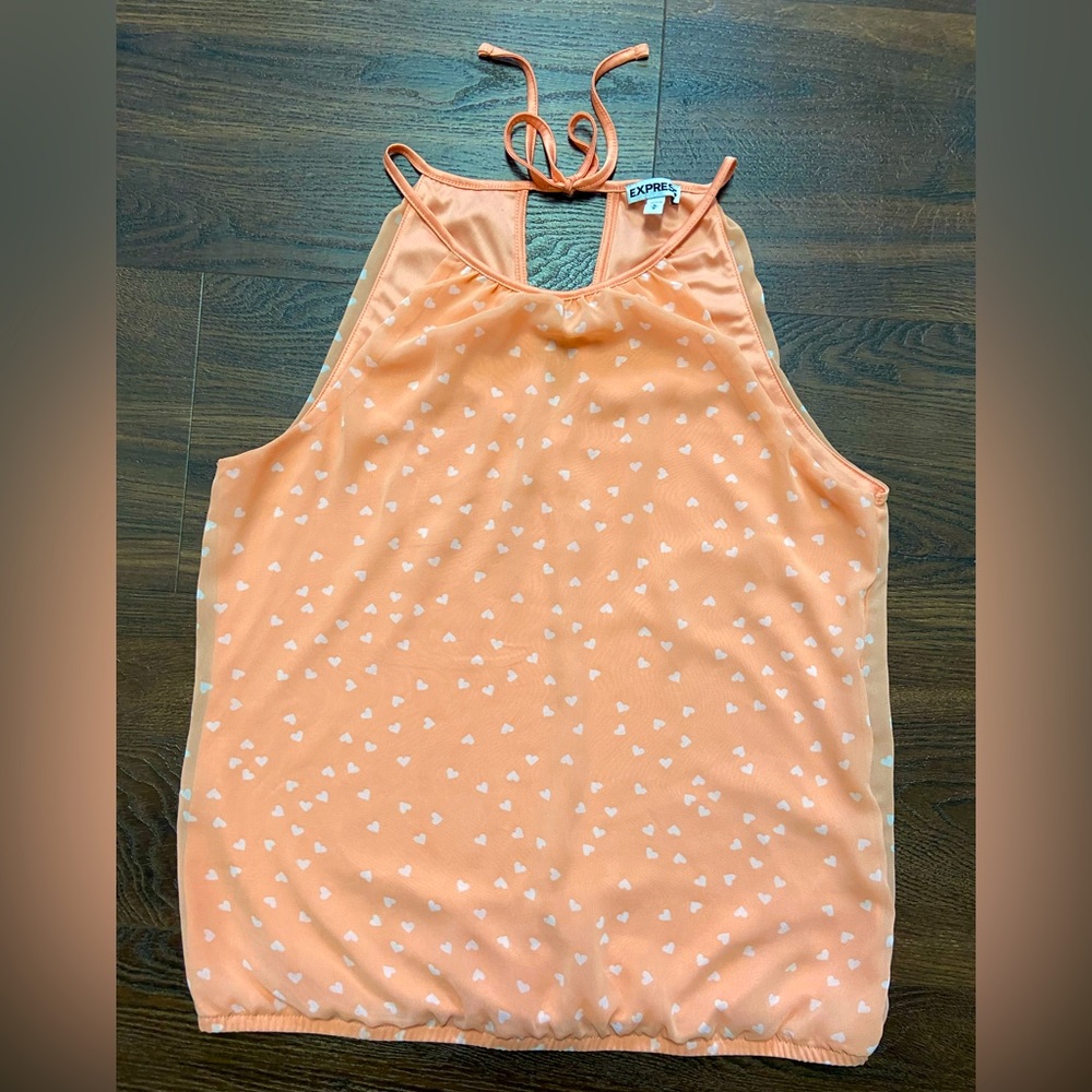 Express heart tank top - size M